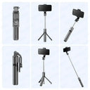 Selfie Stick Tripod - Detachable Bluetooth Remote
