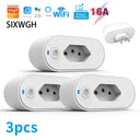 Smart WiFi Plug with Voice Control, Energy Monitoring