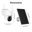 Solar-Powered Security Camera for Homes