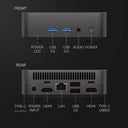 Intel N150 Mini PC Windows 11 Desk