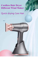 Cordless Travel Hair Dryer for Quick Dry