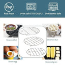 Stainless Steel Round Cooling Rack for Baking Cooking 6 Inch
