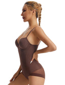 Sculpting Women's Bodysuit Shapewear with Built-in Bra & Tummy Control