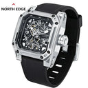 Seagull ST2551 Skeleton Automatic Watch with Square Case