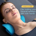 Cervical Neck and Shoulder Traction Pillow for Pain Relief