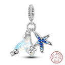 Sterling Silver Blue Ocean Ship