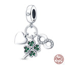 Sterling Silver Lucky Four Leaf