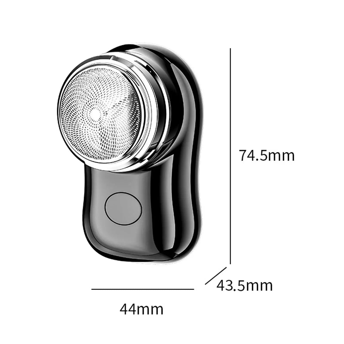 Nose Hair Beard Trimmer Clippers Cordless Rechargeable Rotary Shavers Nice Gift for Father or Boyfriend