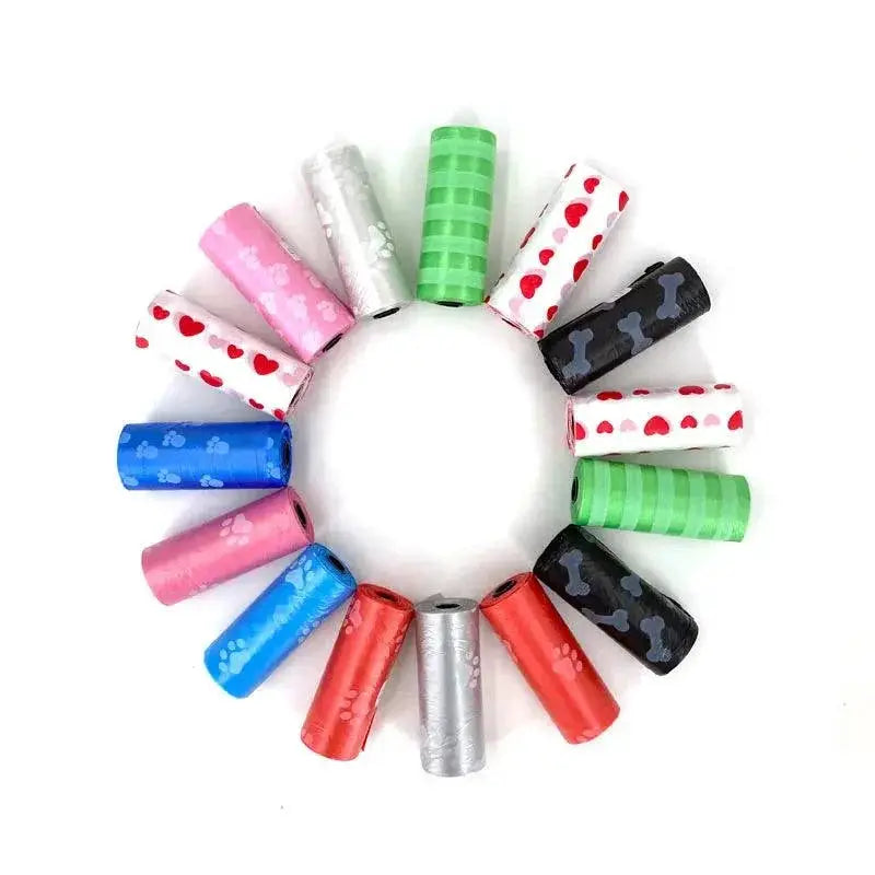 Pet Poop Bags Dispenser for Outdoor Adventures and Cleanup
