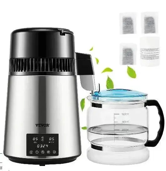 VEVOR 4L Water Distiller Purifier Filter Dispenser Appliance
