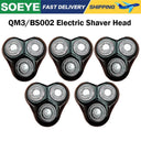 1/3/5 Pcs Replaceable Head for QM3 BS002 Electric Shaver
