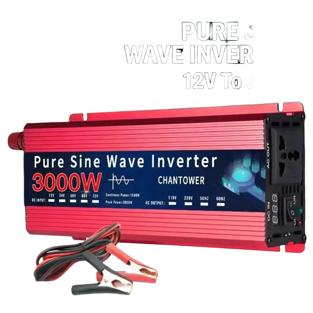 Compact Pure Sine Wave Solar Inverter For Cars — product view 1