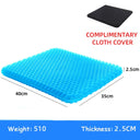 Gel Seat Cushion Summer Breathable Honeycomb Design For Pressure Relief Back Tailbone Pain Home Office Wheelchair Chair Cars
