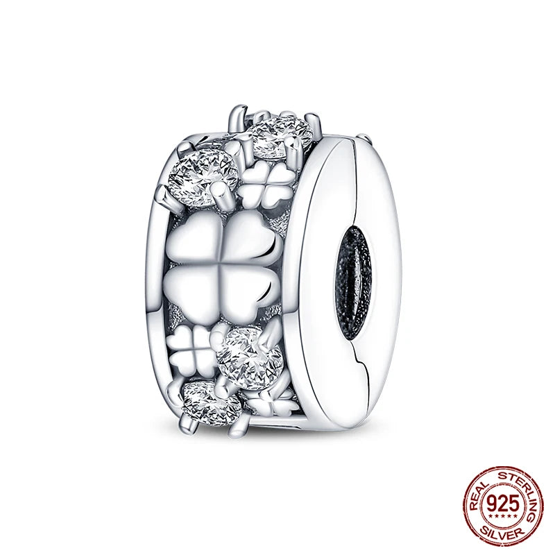 Sterling Silver Lucky Four Leaf
