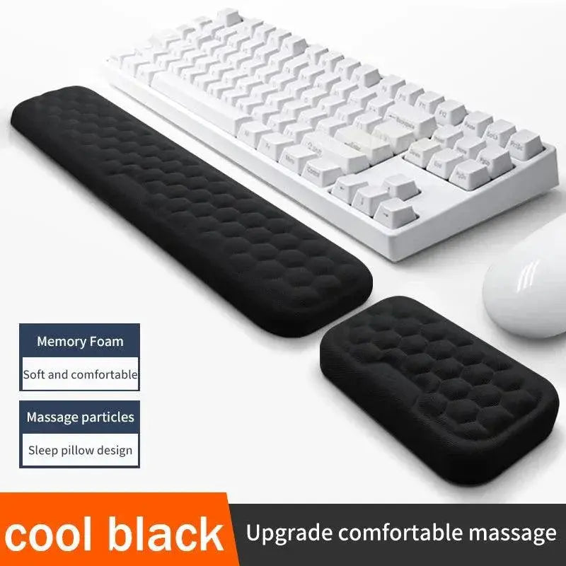 Ergonomic Memory Cotton Wrist Rest Pad For Comfort Support - OurLum.com