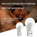 Small USB Plug Lamp LED Night Light Mini Book Reading Light