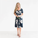 Bohemian Floral Chiffon Sundress Chic Summer Style Statement