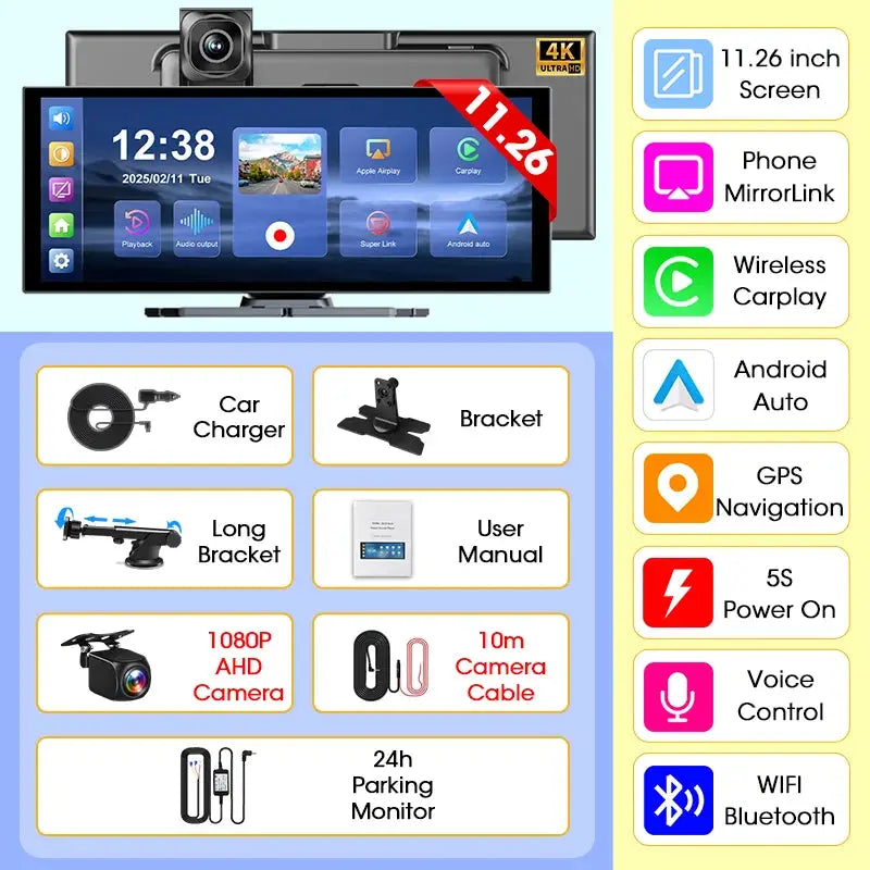 Dash Cam for Drivers CarPlay Safety — product view 11