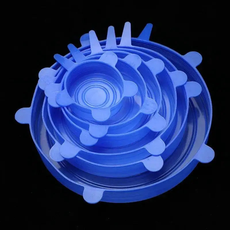 Reusable Silicone Stretch Lids For Bowls And Cookware