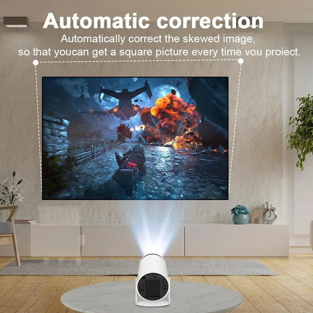 Transpeed 4K WiFi 6 Outdoor Projector Android 11 Portable