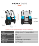 INOXTO Lightweight Hydration Vest Running Biking And Hiking
