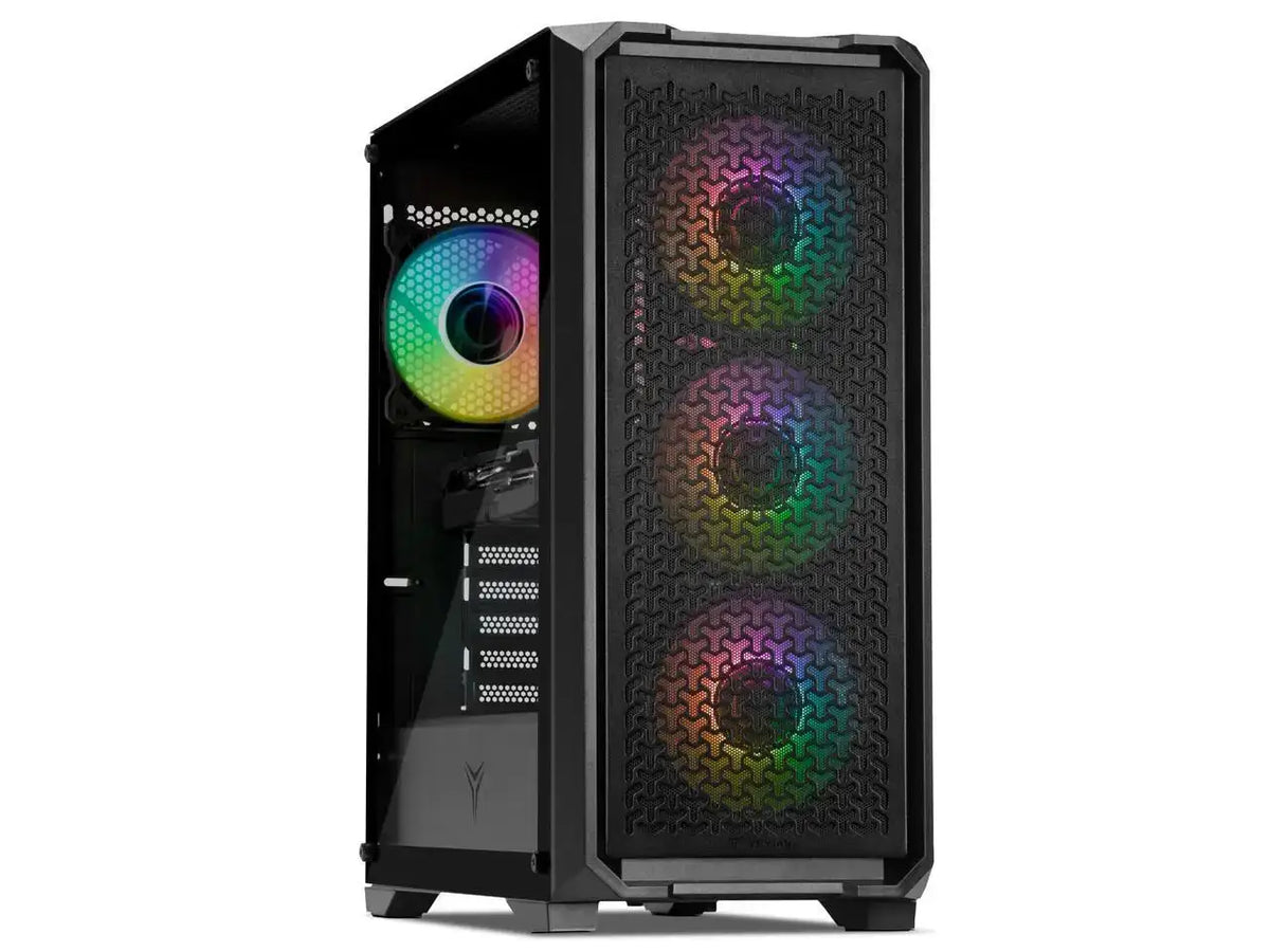Yeyian Gaming Desktop Pc Vault 44F0B-550P1N Intel Core I5-14400F 16Gb Ddr5 1Tb Nvme Ssd Geforce Rtx 5050 Windows 11 Home