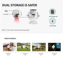 Smart Dual Lens PTZ Camera for Outdoor Home Safety