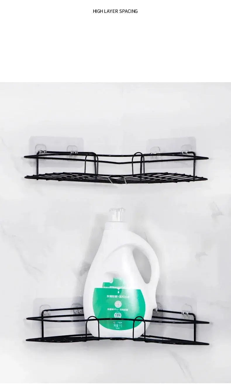 Clutter Free Bath Triangle Shelf Storage — product view 16