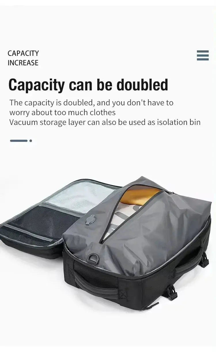 Expandable Backpack - Men Everyday — product view 13