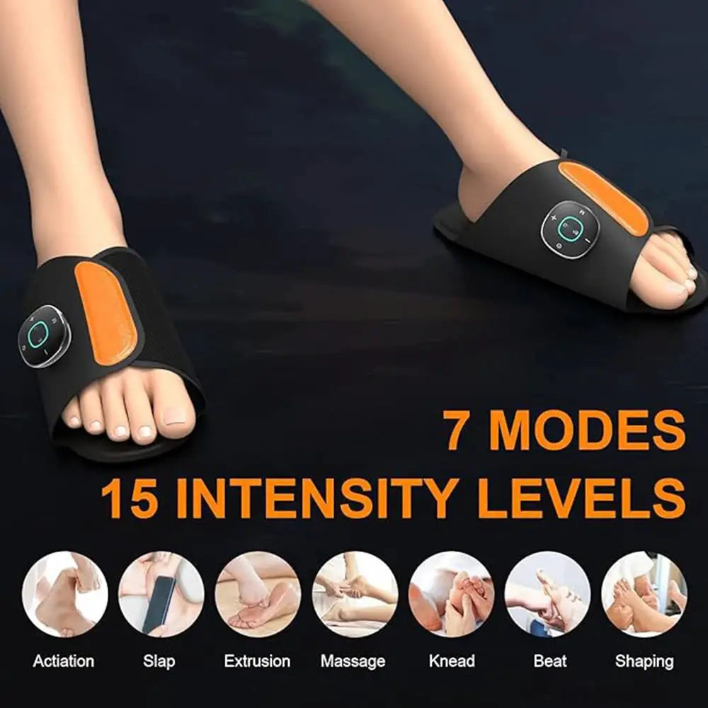 Electric Foot Massager Shoe EMS Pad Muscle Stimulation Massage Foot Relaxation Foot Spa Machine Feet Massager Tools Circulation