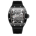 Luxury Men Tonneau Mechanical Watch