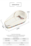 Durable Ceramic Cigar Ashtray for Travel