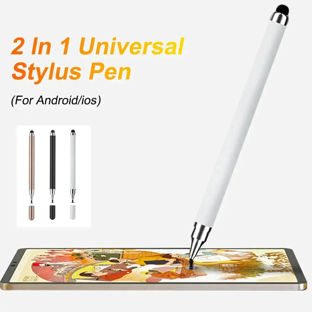 2 in 1 Universal Touch Screen Stylus for Accurate Drawing