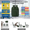 Lightweight Waterproof Travel Backpack with USB Charging Port