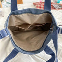 Waterproof Canvas Shoulder Bag: Stylish Functional Trendy Addition