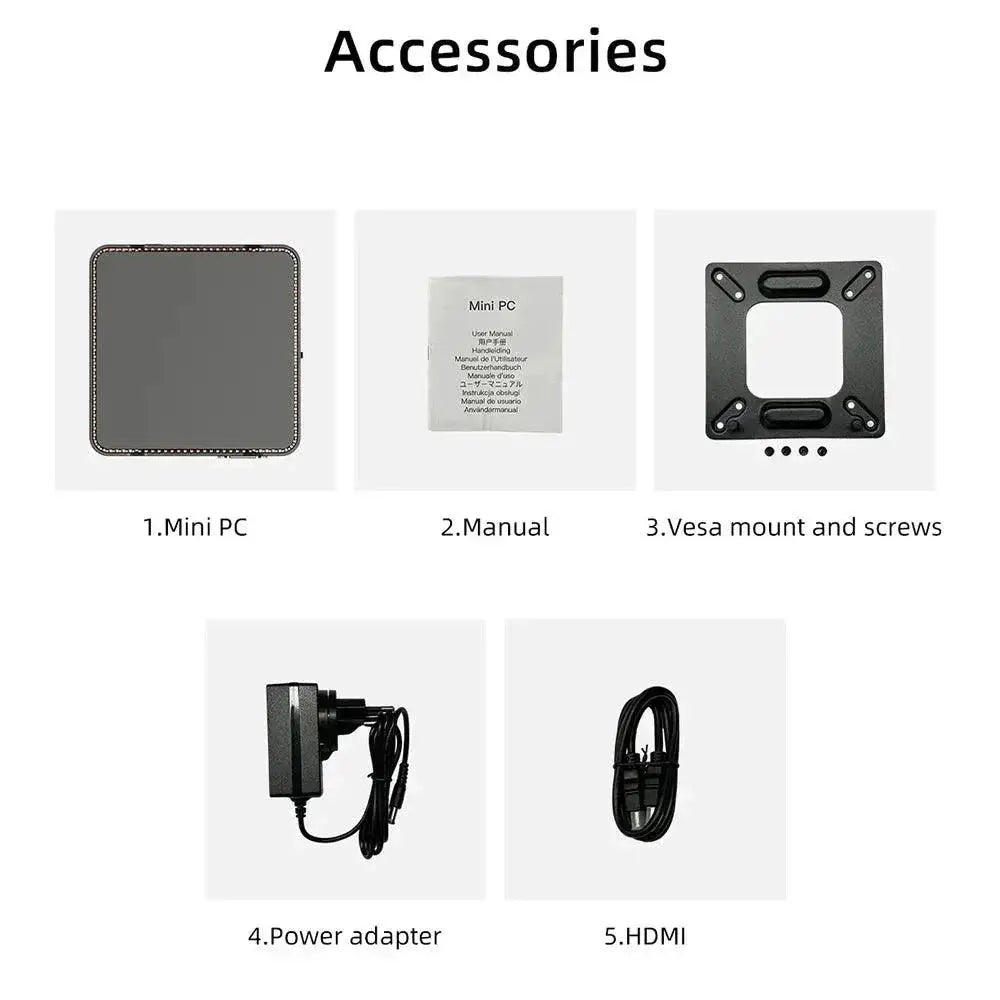 SZBOX GK3V GK3 Pro Alder Lake Mini PC Superior Gaming