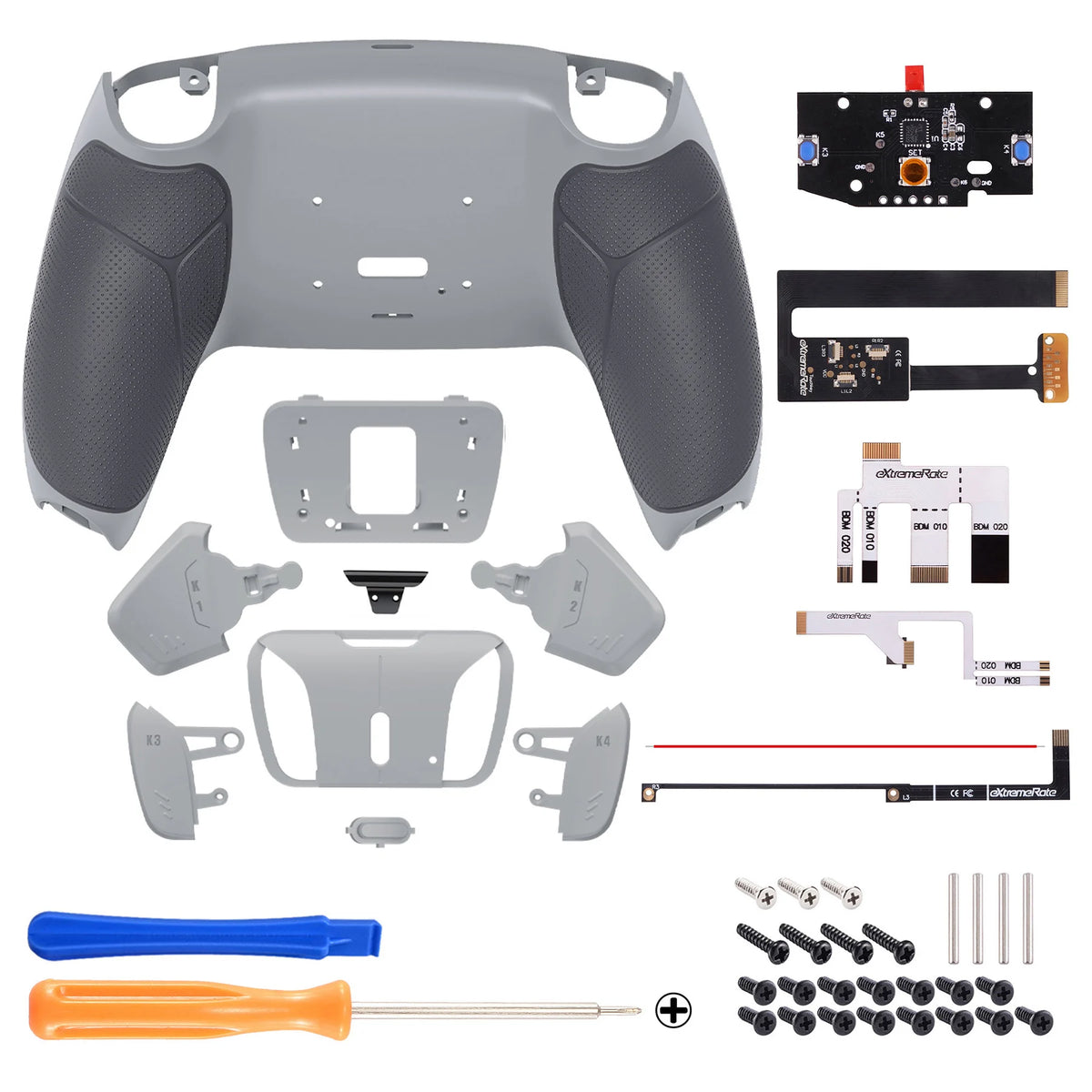 eXtremeRate Rubberized Grip Programable Kit