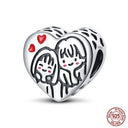 Sterling Silver Heart Shaped Warm