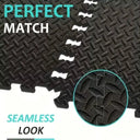 Interlocking Yoga Mats - Soft Non Slip Protection