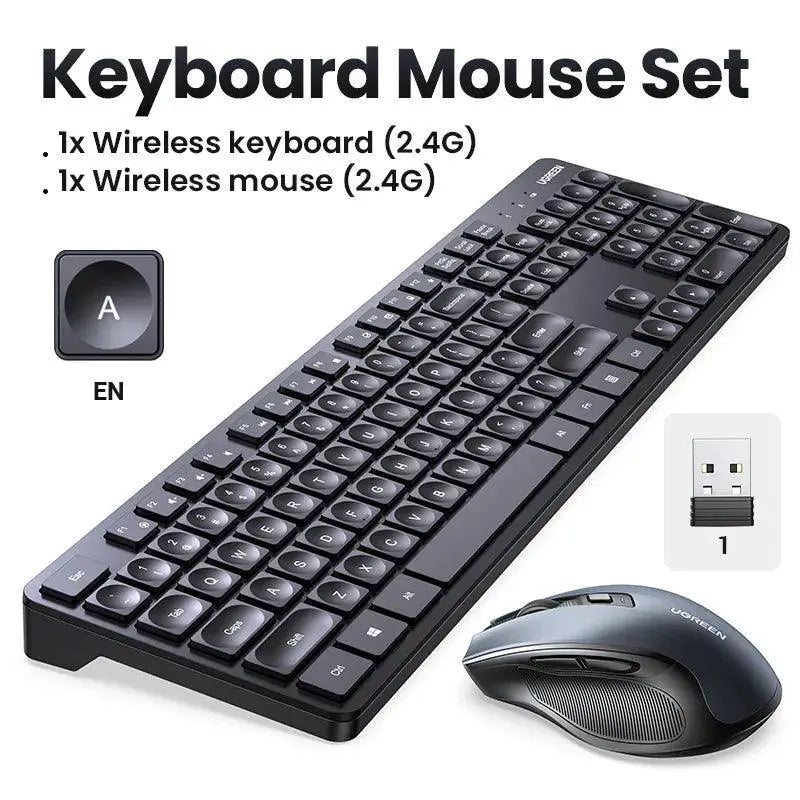 UGREEN Multilingual Keyboard and Mouse — product view 9