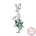 Charm Sterling Silver Bead Pendant