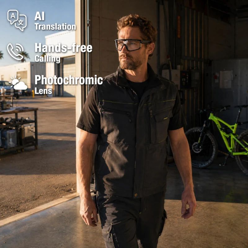 Smart Safety Goggles AI-Powered Translation