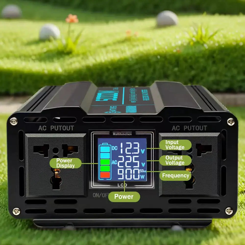 Pure Sine Wave Inverter DC 12V/24V/48V/60V/72V To AC 220V/110V 2000W 3000W 4000W 5000W-8000W Power Converter Car Solar Inverter