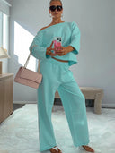 NIBBER Off Shoulder Outfit Set