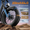 Urlife E20Pro Fat Tire Ebike 750W