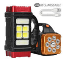 High Power LED Flashlight Ultimate Solar Torch