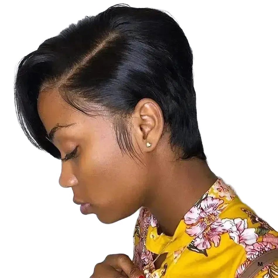 Silky Brazilian Wig for Pixie Cut Style — United States