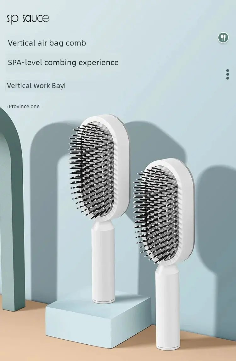 Japanese Vertical Fluffy Airbag Comb For Effortless Styling