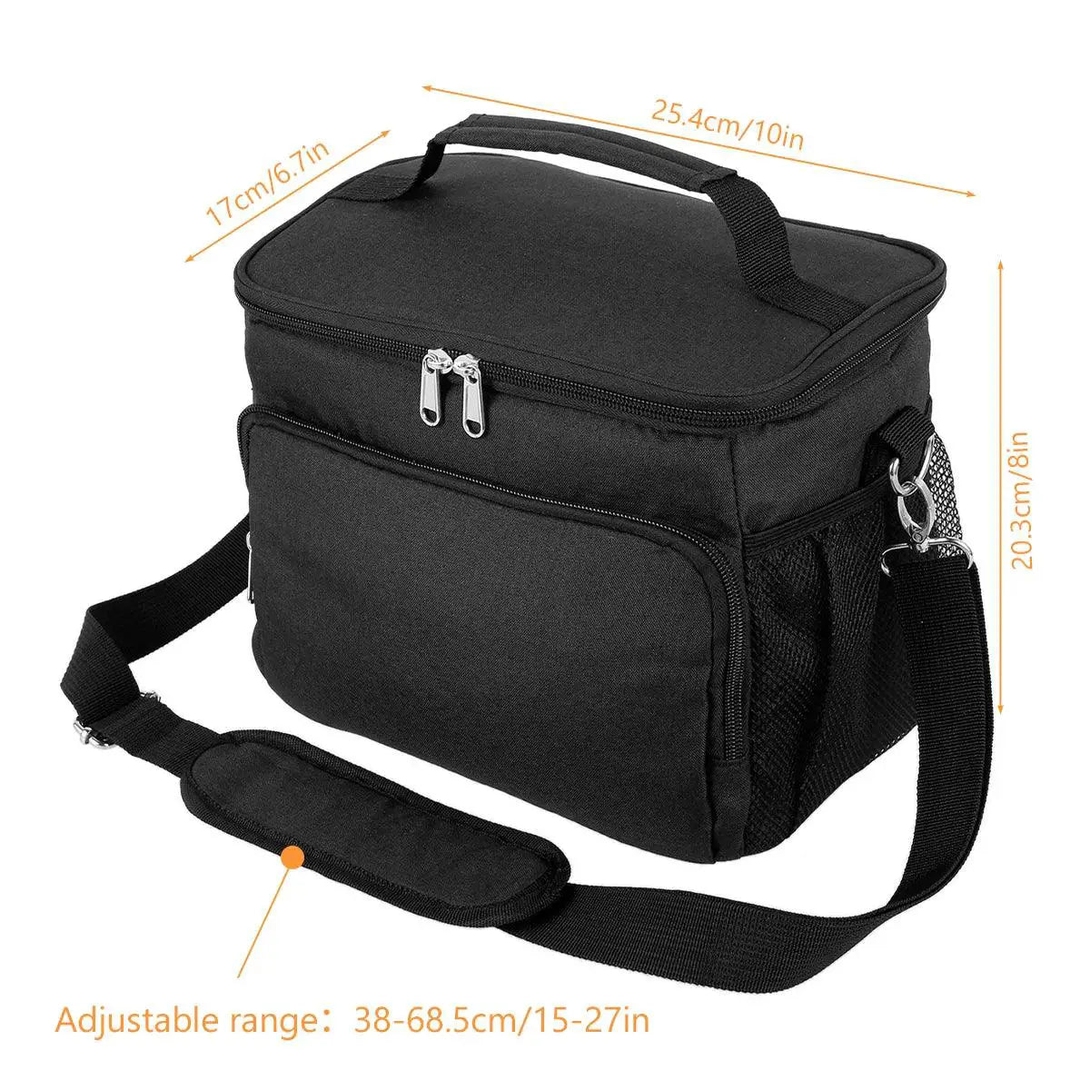 Insulated Lunch Bag For Women Men Large Cooler Bag Reusable