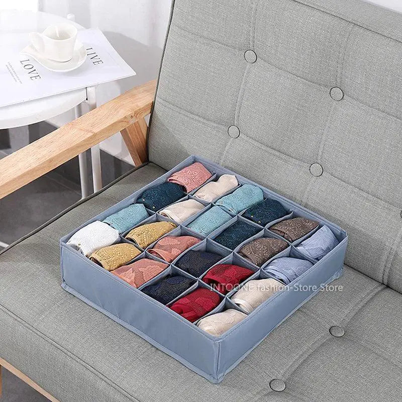 Space Saving Socks And Underwear Organizer For Closet